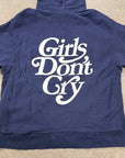 Girls Dont Cry Hoodie "WAVES" Navy Used Size XL