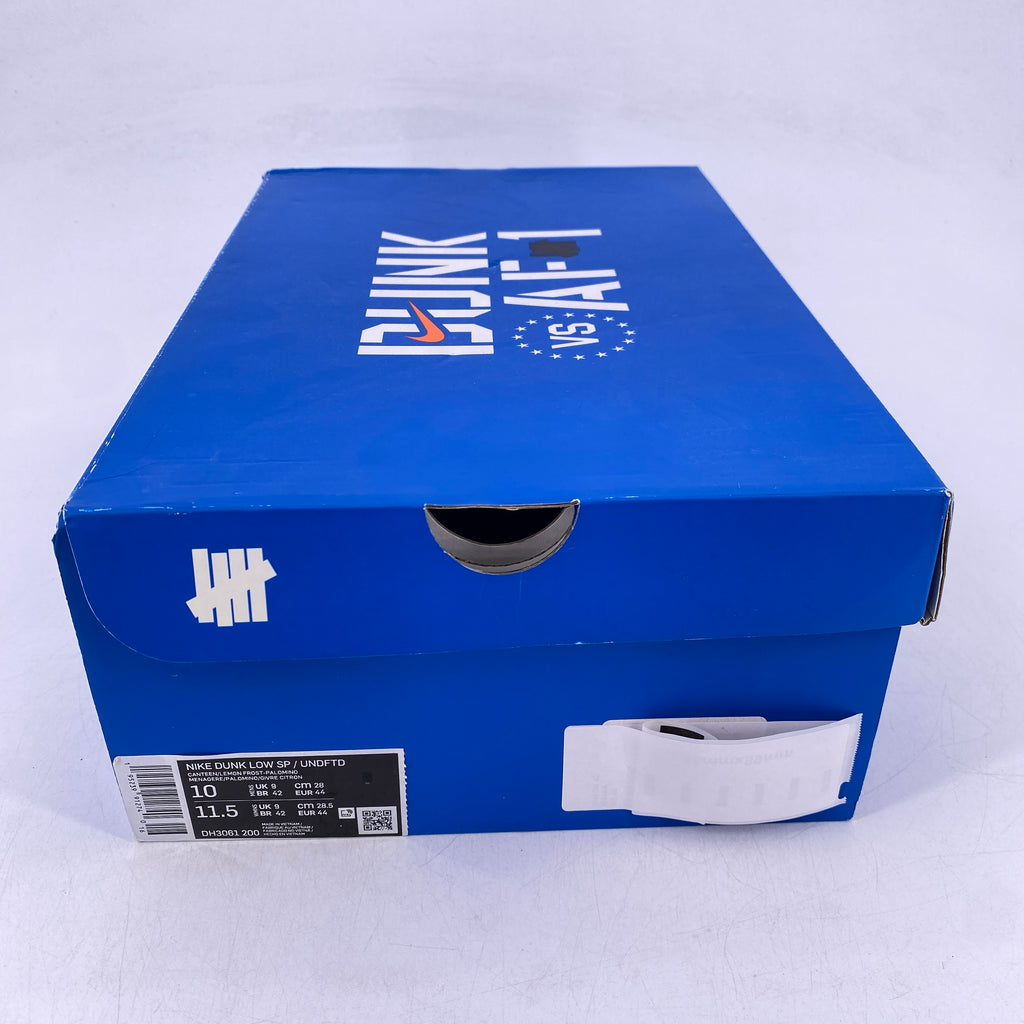 Nike Dunk Low "Undefeated Canteen" 2021 New Size 10