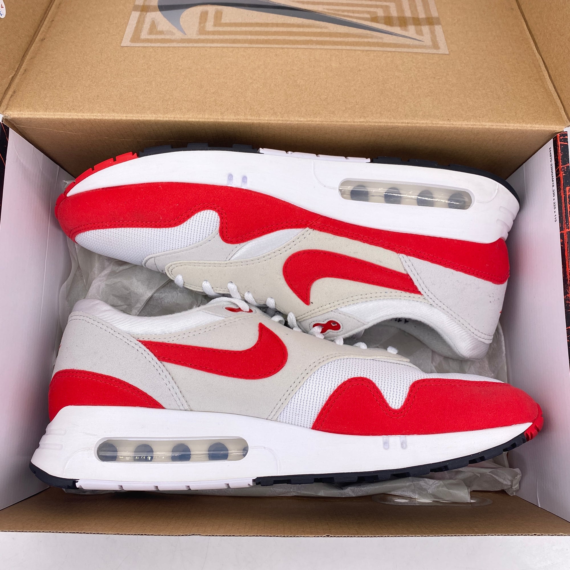 Nike Air Max 1 "Big Bubble Sport Red" 2023 Used Size 11.5