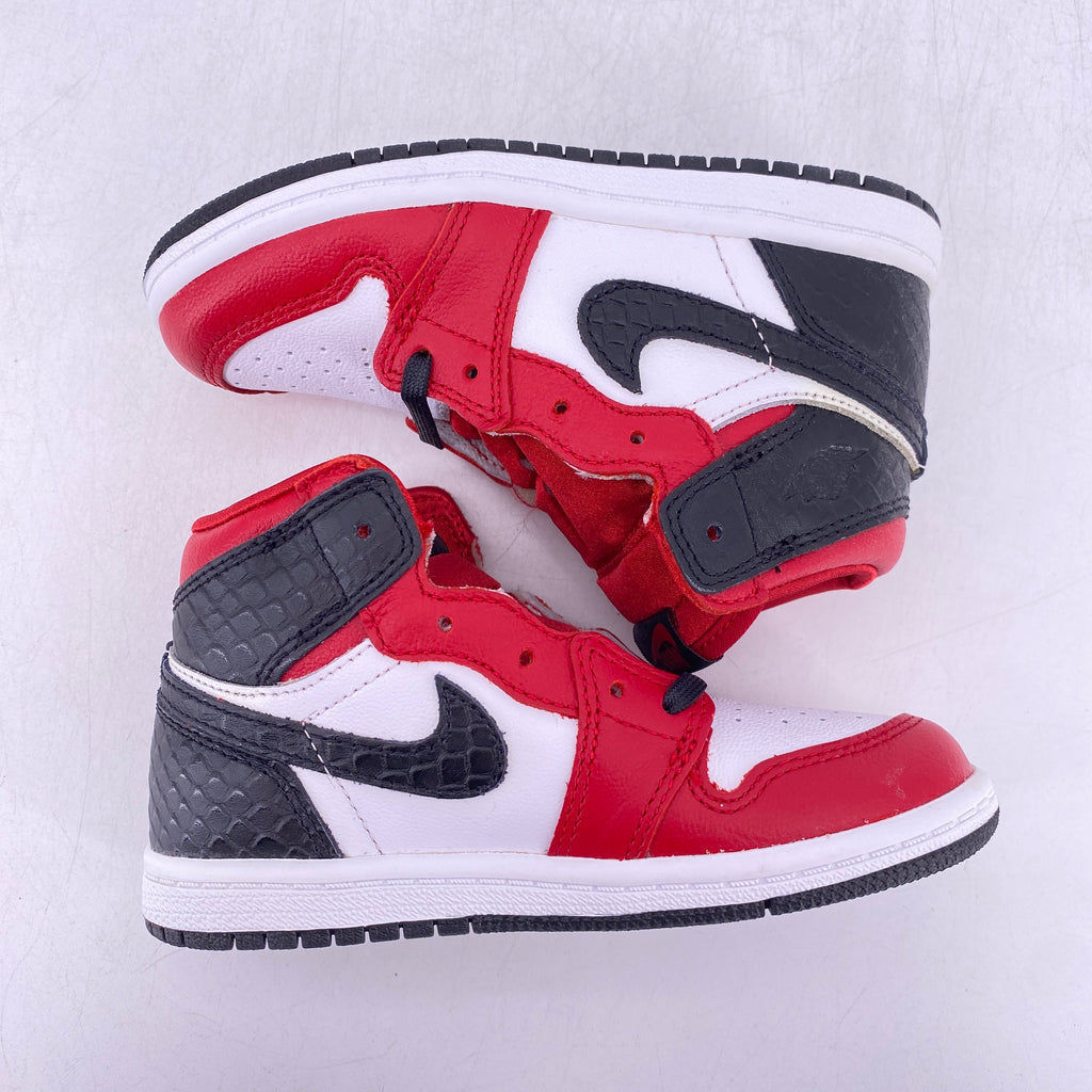 Air Jordan (TD) 1 Retro High OG "Satin Snake" 2020 New Size 10c