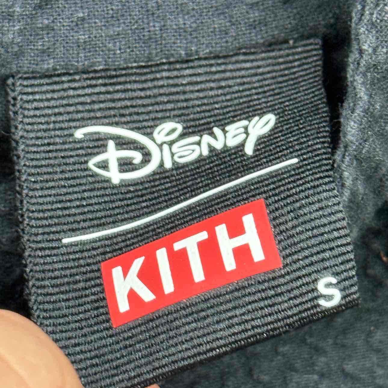 Kith Pullover &quot;HARRISON SEERSUCKER&quot; Black Used Size S