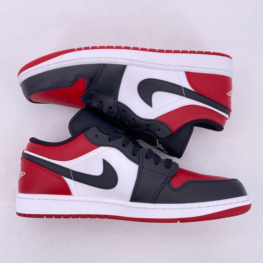 Air Jordan 1 Low "Bred Toe" 2021 New Size 11.5