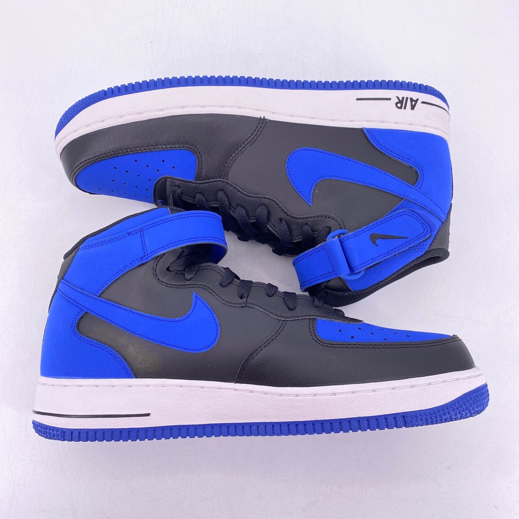 Nike Air Force 1 Mid "Black Royal" 2015 New Size 11.5