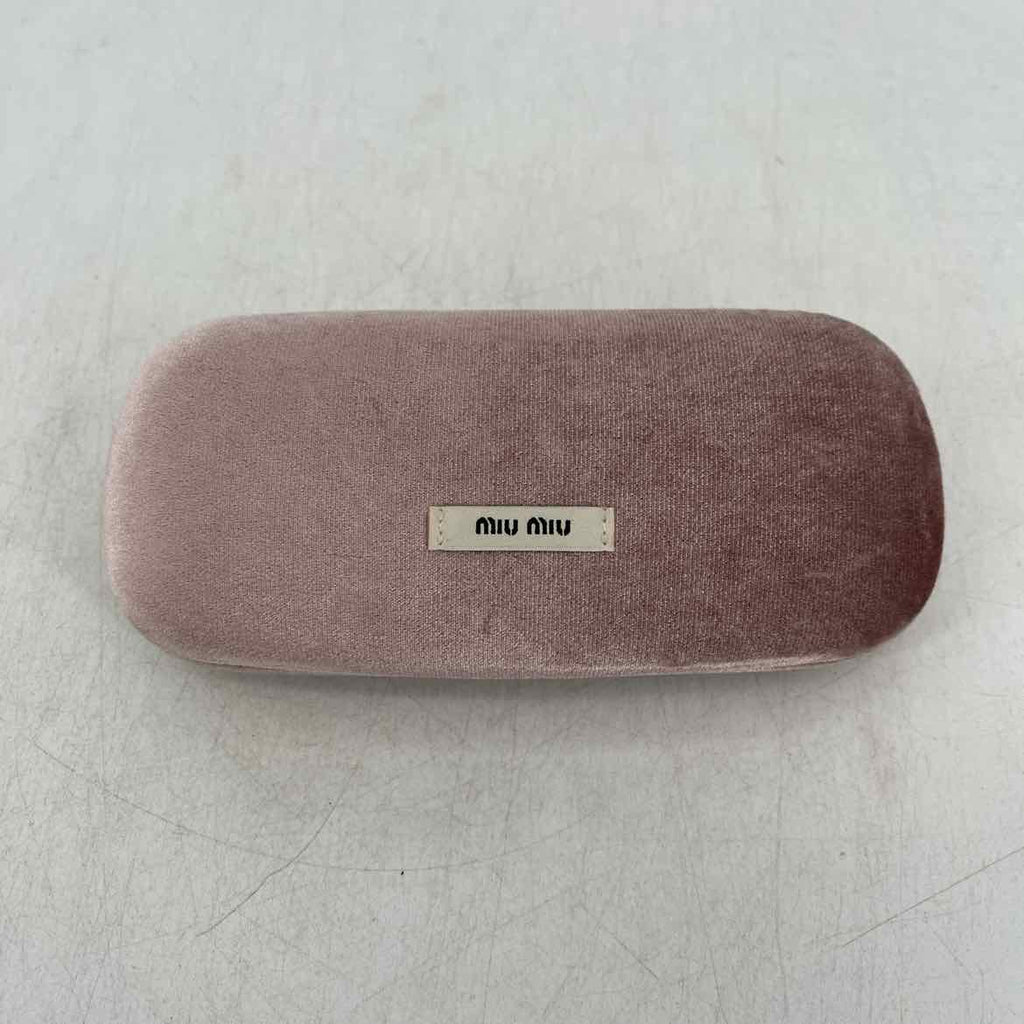 Miu Miu Sunglasses "GLIMPSE OVAL" Used Black Size OS