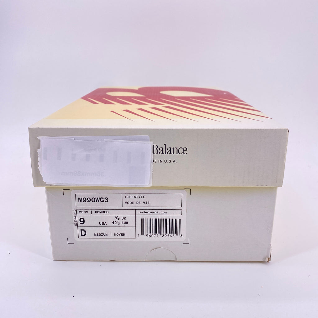 New Balance 990V3 "Tan Green" 2023 New Size 9