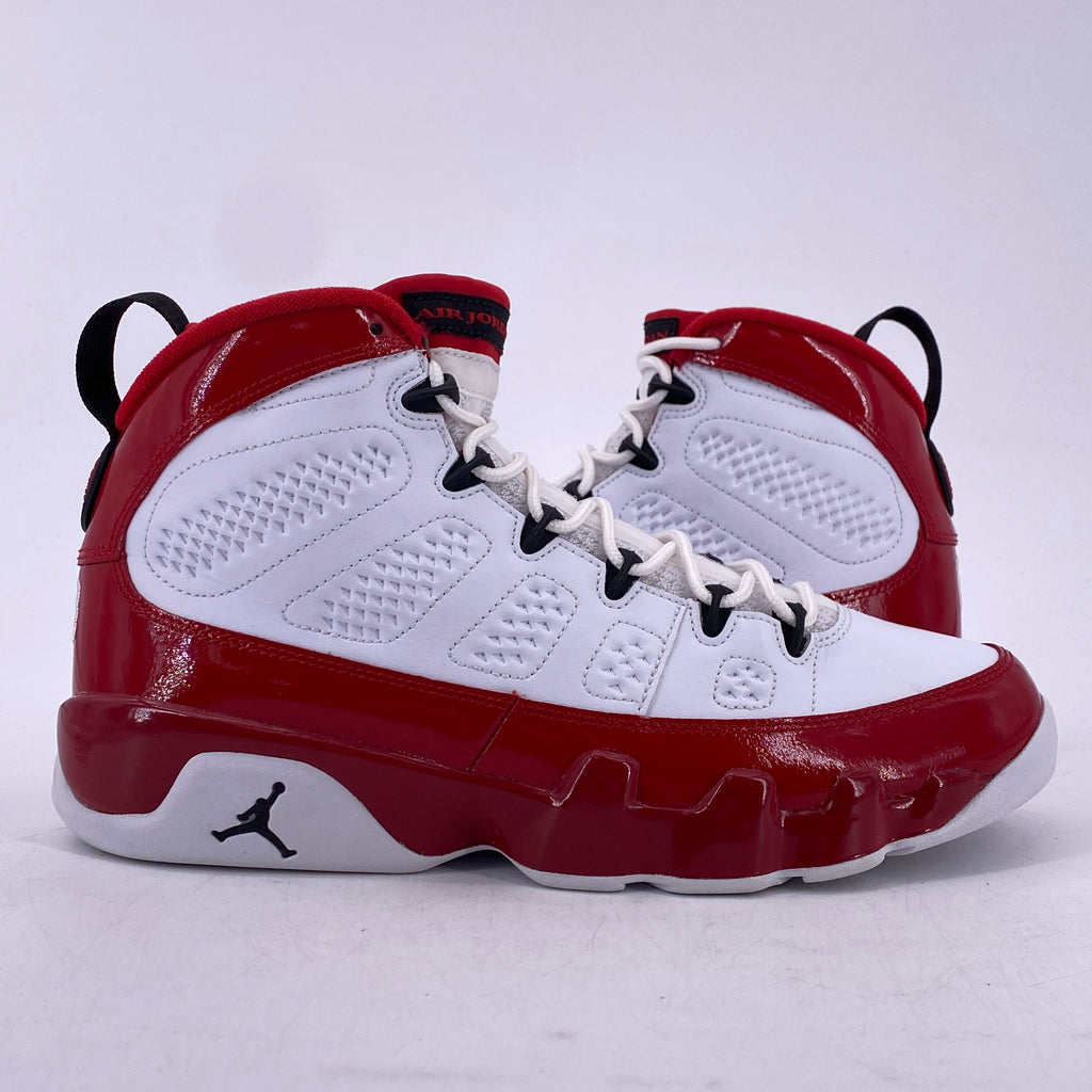 Air Jordan 9 Retro "White Gym Red" 2019 Used Size 8.5