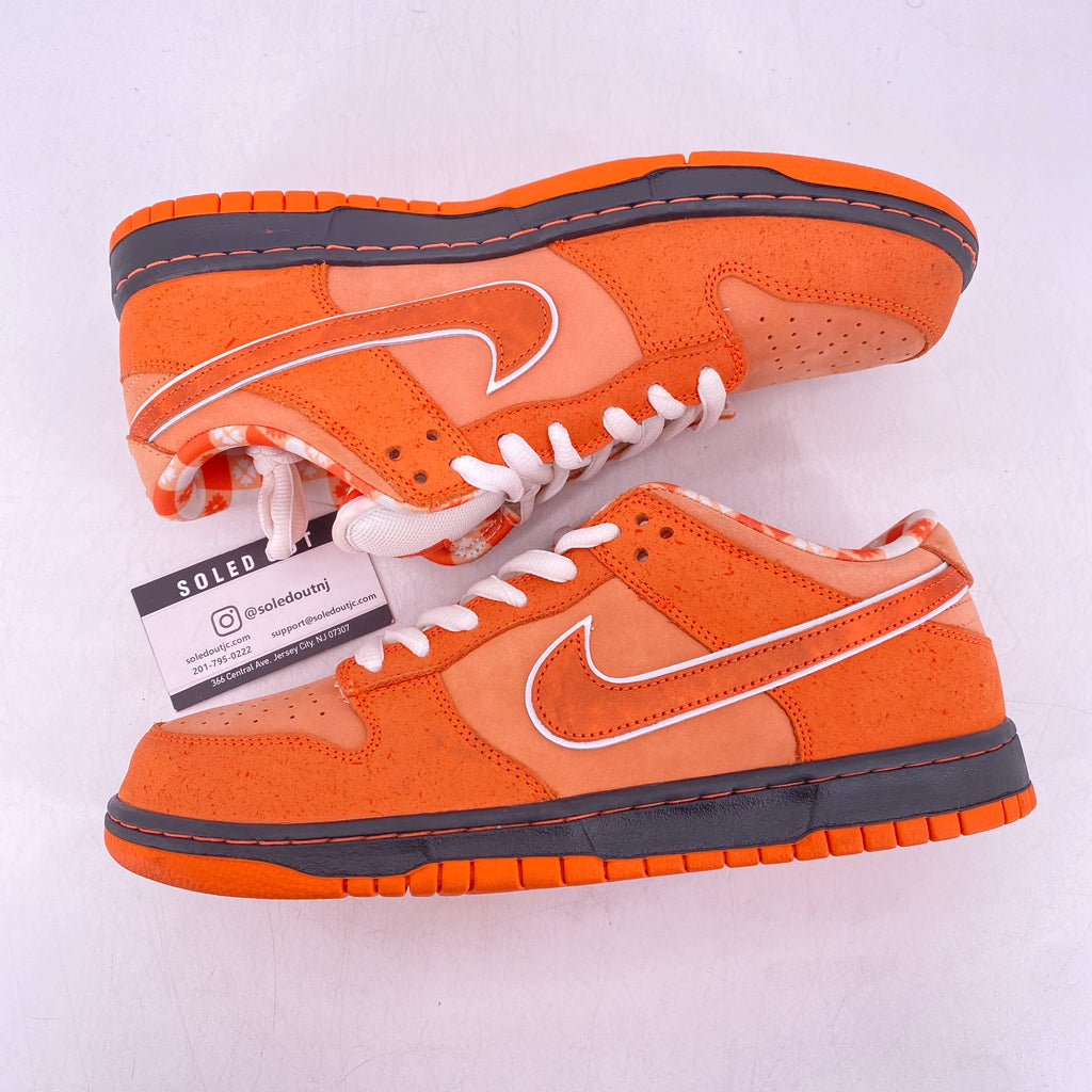 Nike SB Dunk Low "Orange Lobster" 2022 Used Size 10.5