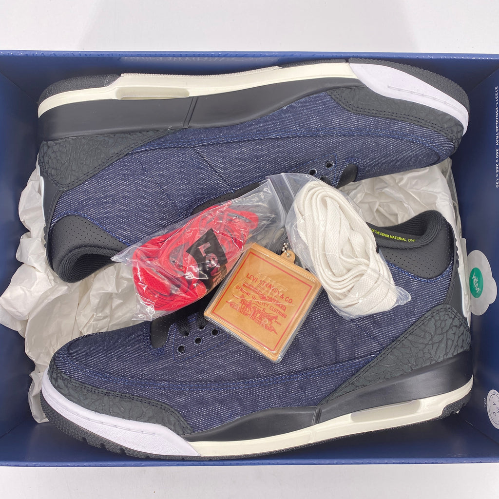Air Jordan 3 Retro "Levis Indigo" 2026 New Size 13