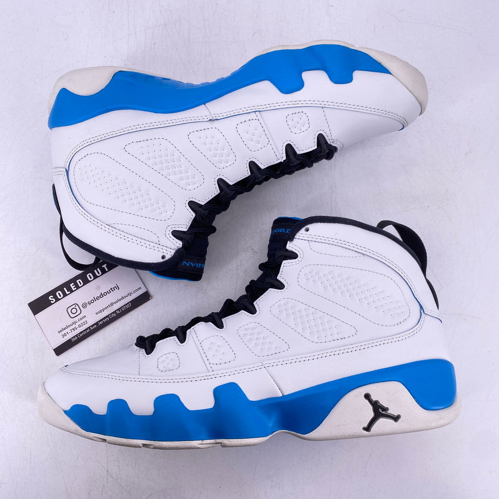 Air Jordan 9 Retro "Powder Blue" 2024 Used Size 9.5