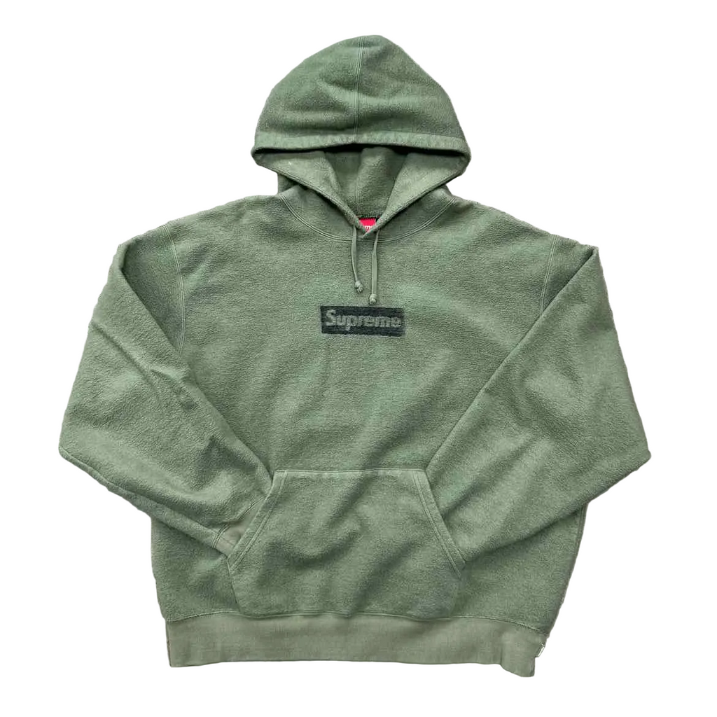 Supreme Hoodie "INSIDE OUT" Light Olive Used Size XL