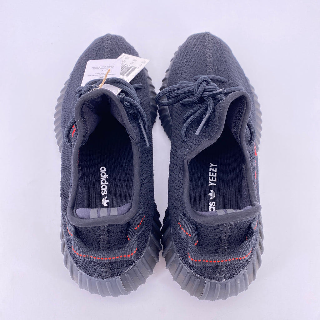 Yeezy 350 v2 "Black Red" 2017 New Size 10.5