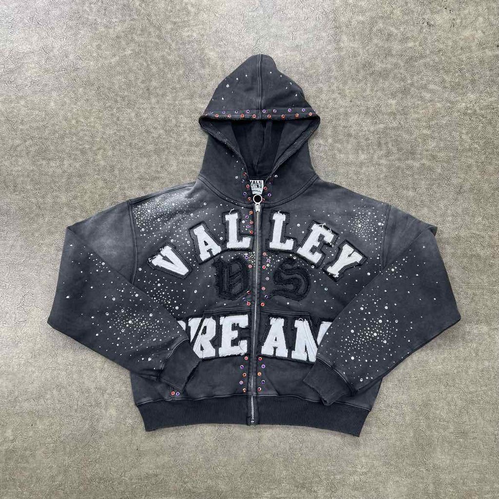 Vale Zip Up "CLASSICO" Black New Size S