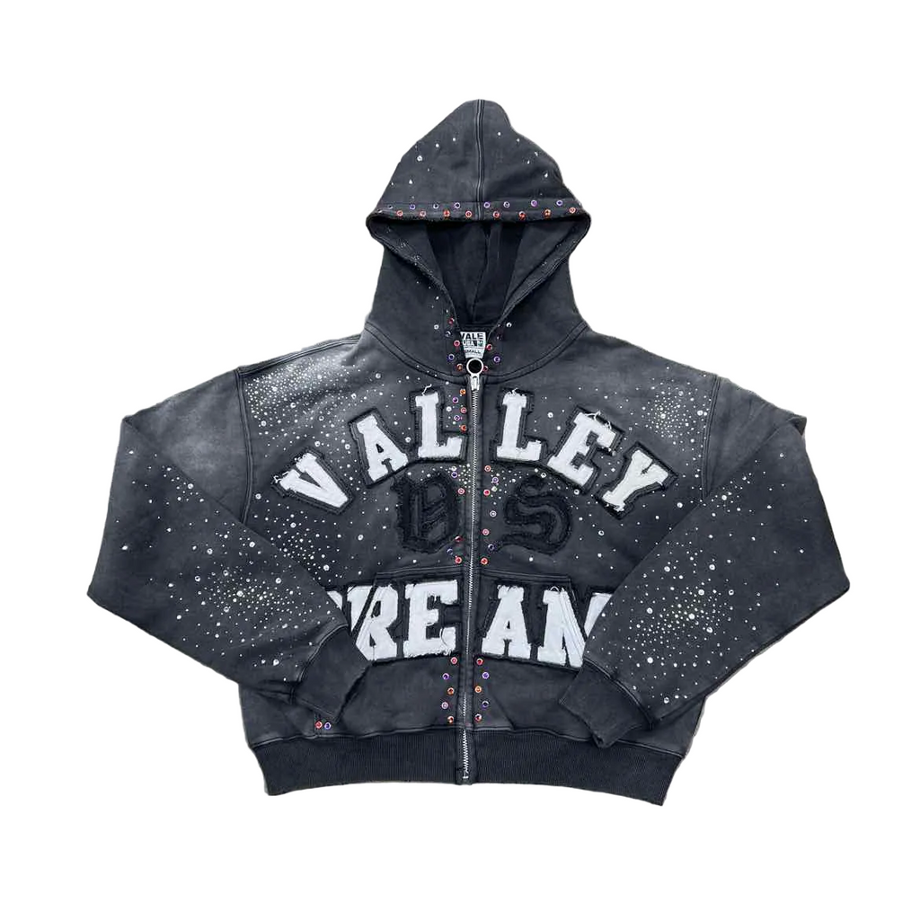 Vale Zip Up "CLASSICO" Black New Size XL