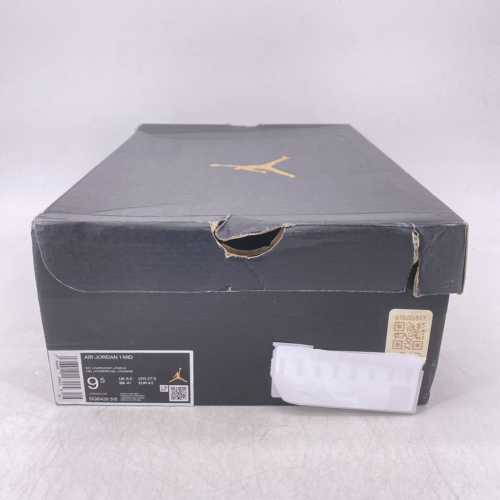 Air Jordan 1 Mid "Blueberry" 2023 New Size 9.5