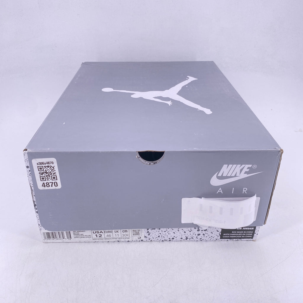 Air Jordan 5 Retro "Wolf Grey" 2026 New Size 12