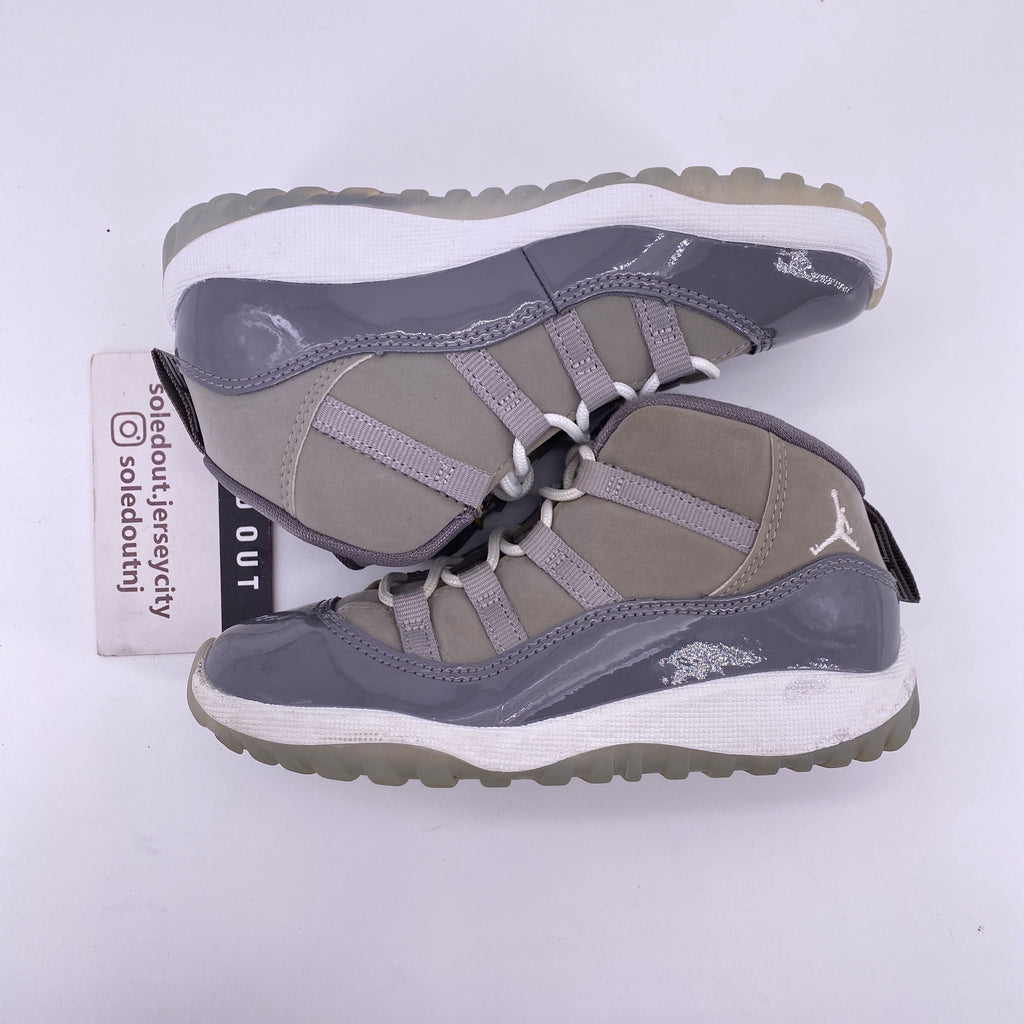 Air Jordan (TD) 11 Retro "Cool Grey" 2021 Used Size 10c