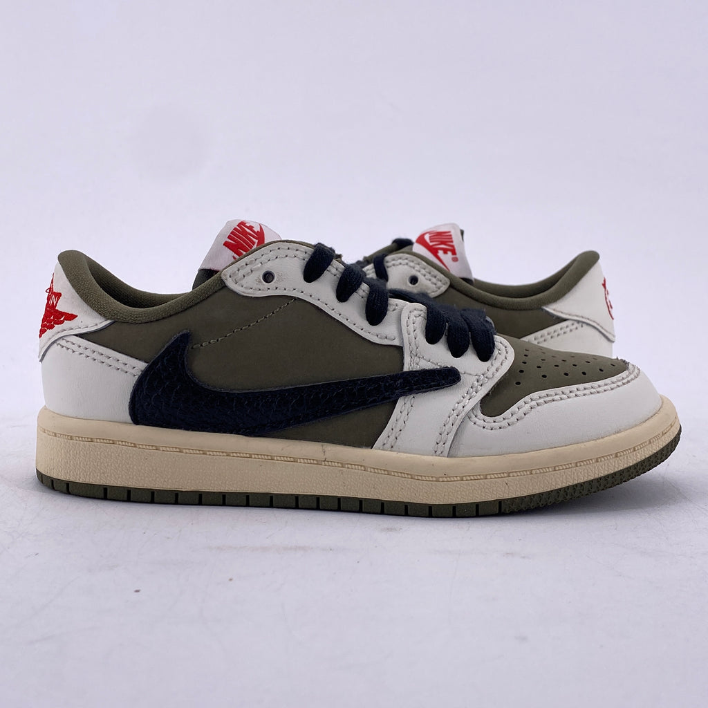 Air Jordan (PS) 1 Low OG SP "Travis Scott Medium Olive" 2024 Used Size 11c