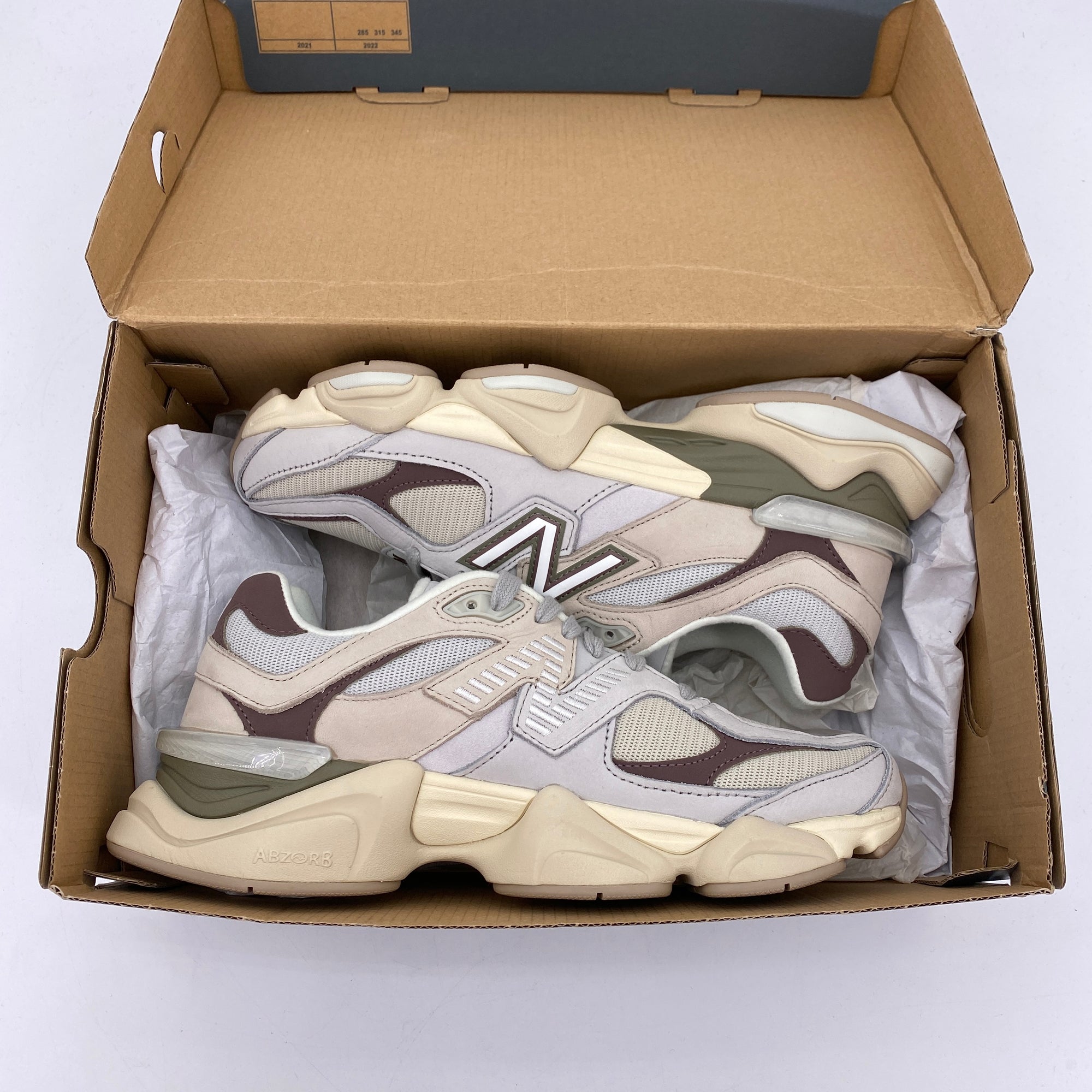 New Balance 9060 &quot;Grey Matter Timberwolf&quot; 2023 New Size 7.5