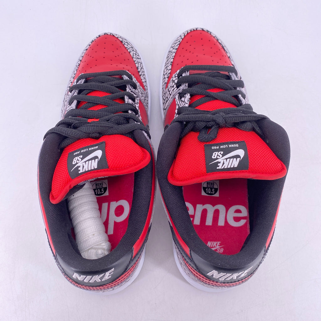 Nike Dunk Low SB "Supreme Red" 2012 Used Size 10.5