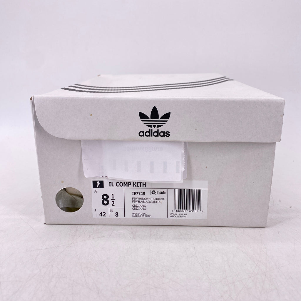 Adidas IL Comp "Kith White Royal" 2023 New Size 8.5