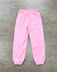 Sp5der Sweatpants "WEB" Pink New Size XL