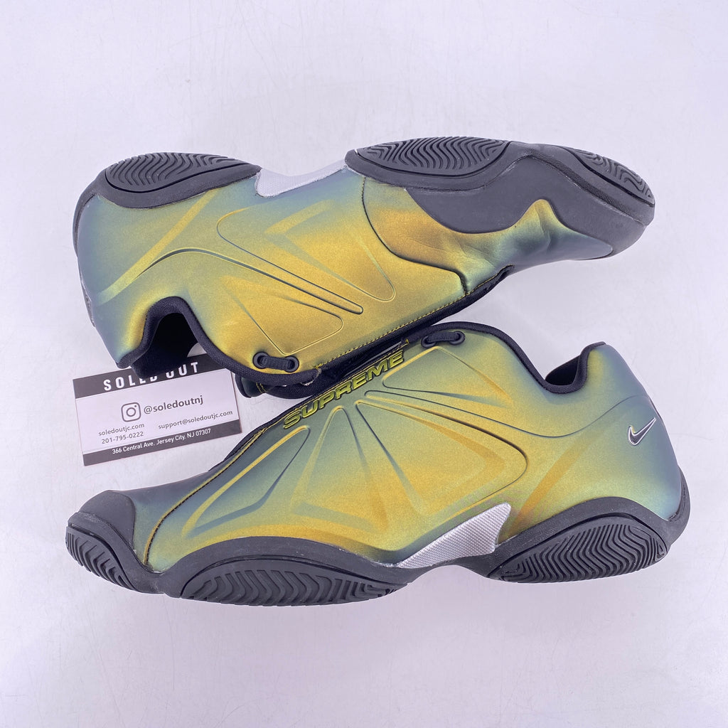 Nike Air Zoom Courtposite SP "Supreme Metallic Gold" 2023 Used Size 10