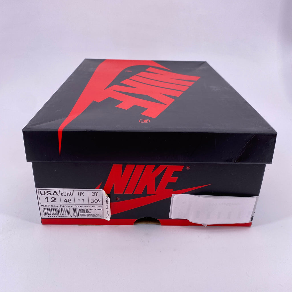 Air Jordan 1 Retro High OG "Crimson Tint" 2019 Used Size 12
