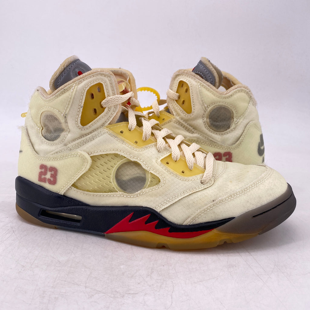Air Jordan 5 Retro "Ow Sail" 2020 Used Size 8.5
