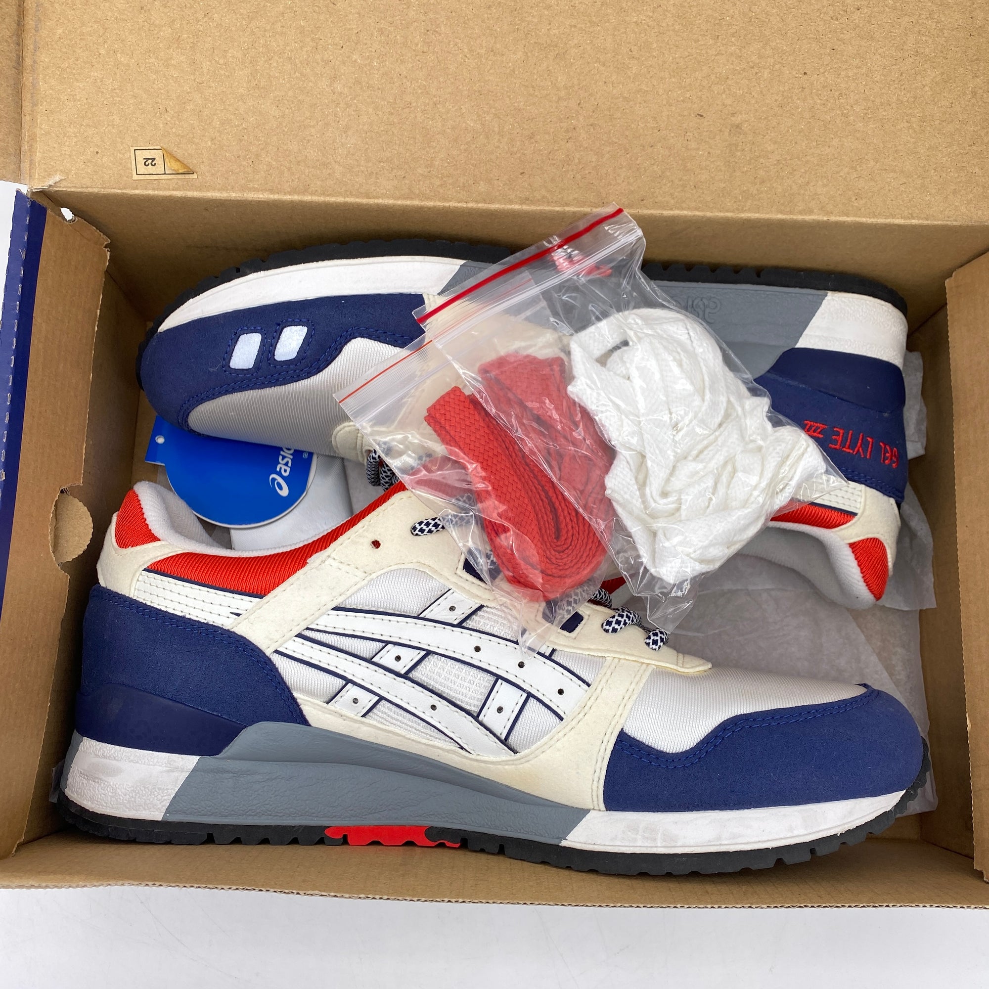 Asics Gel-Lyte 3 &quot;France&quot; 2014 Used Size 9.5