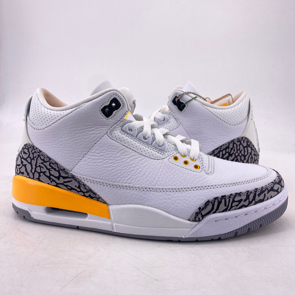 Air Jordan (W) 3 Retro "Laser Orange" 2020 New Size 9.5W
