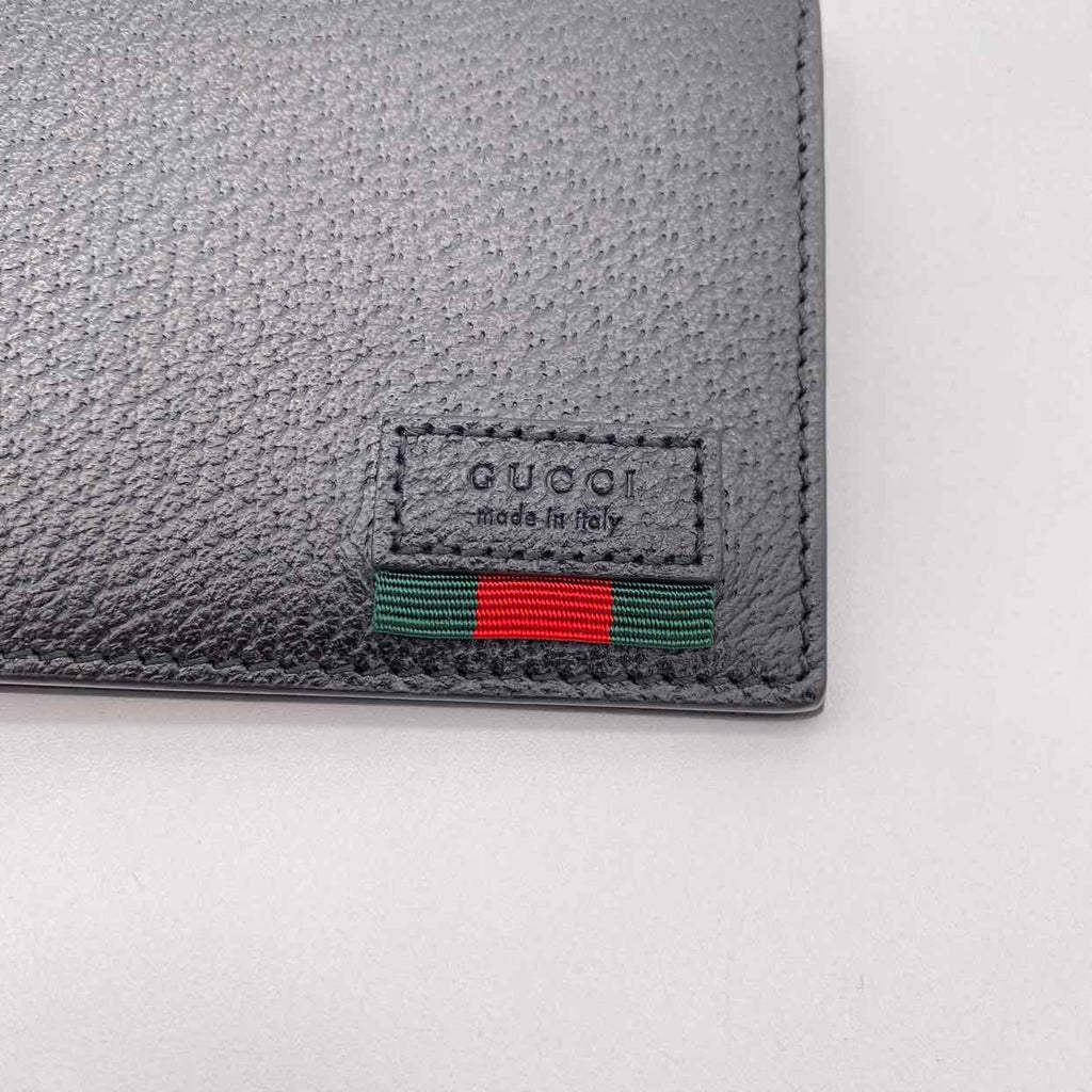 Gucci Wallet "LEATHER" New Black