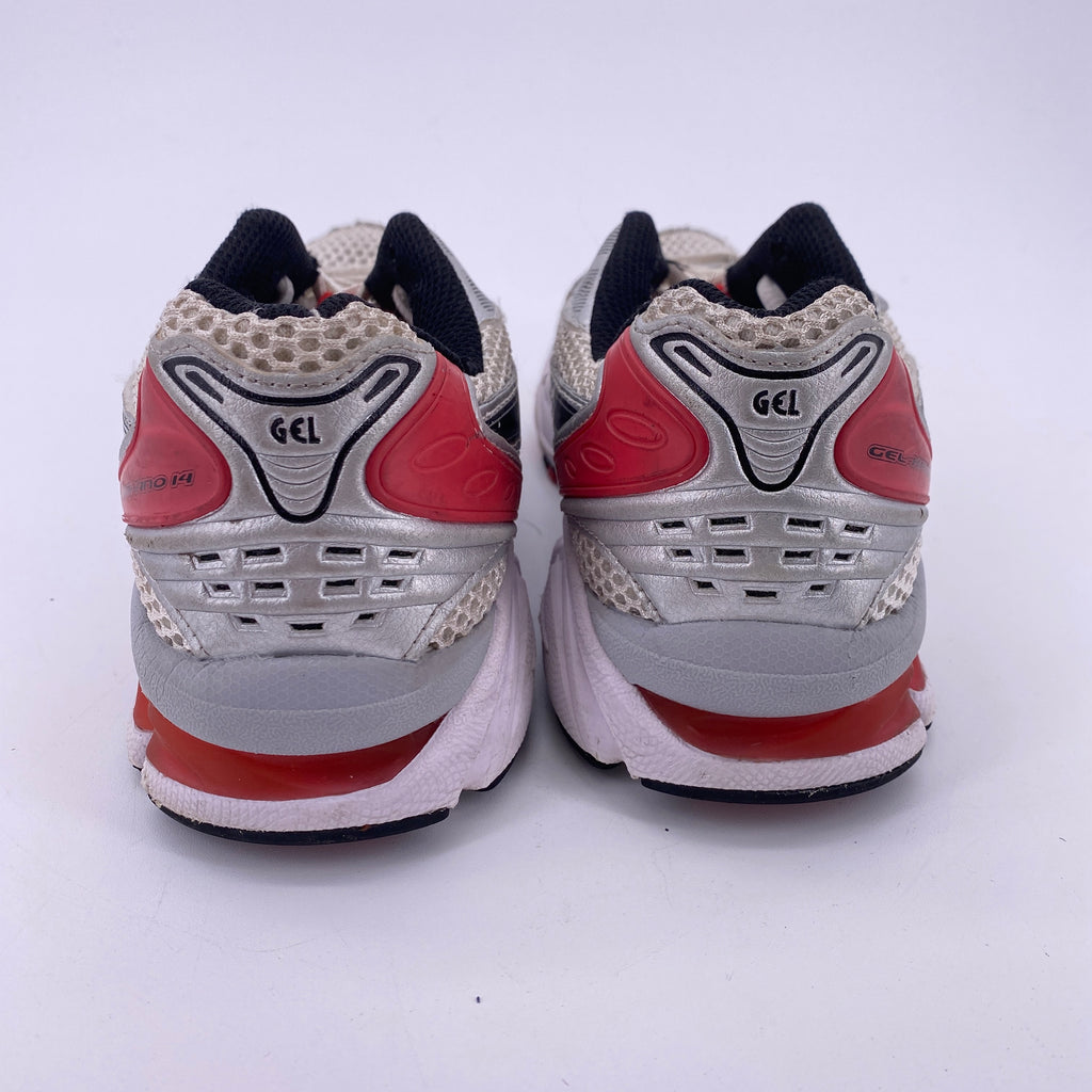 Asics Gel-Kayano 14 "White Red" 2020 Used Size 6