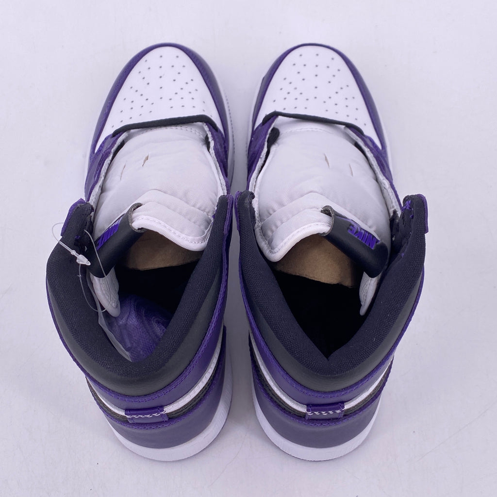 Air Jordan (GS) 1 Retro High "Court Purple 2.0" 2020 New Size 7Y