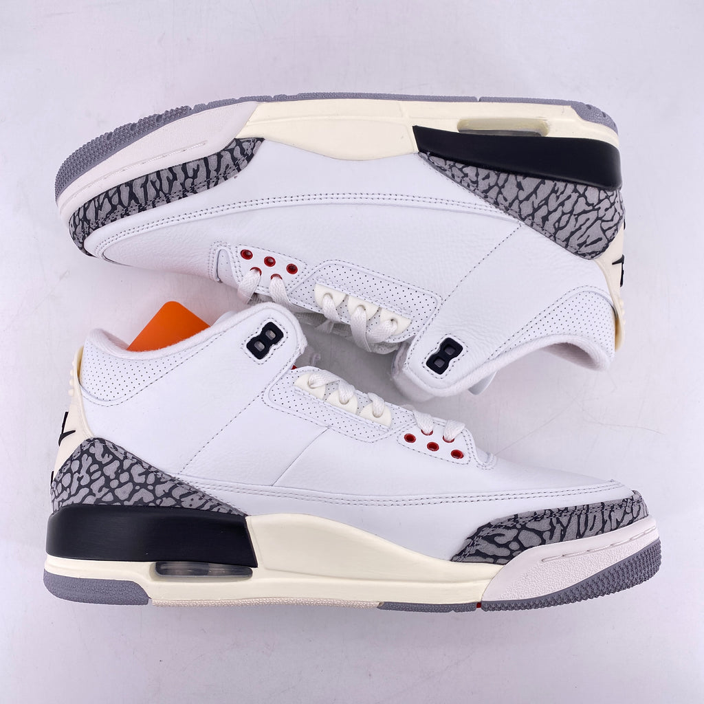 Air Jordan 3 Retro "White Cement Reimagined" 2023 New Size 10
