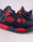 Air Jordan 4 Retro "Red Thunder" 2021 Used Size 8