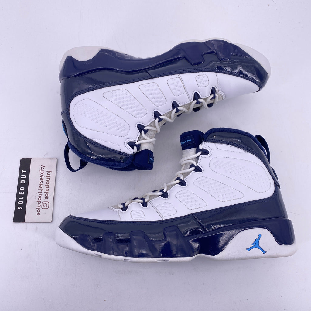 Air Jordan 9 Retro "Pearl Blue" 2019 Used Size 8.5