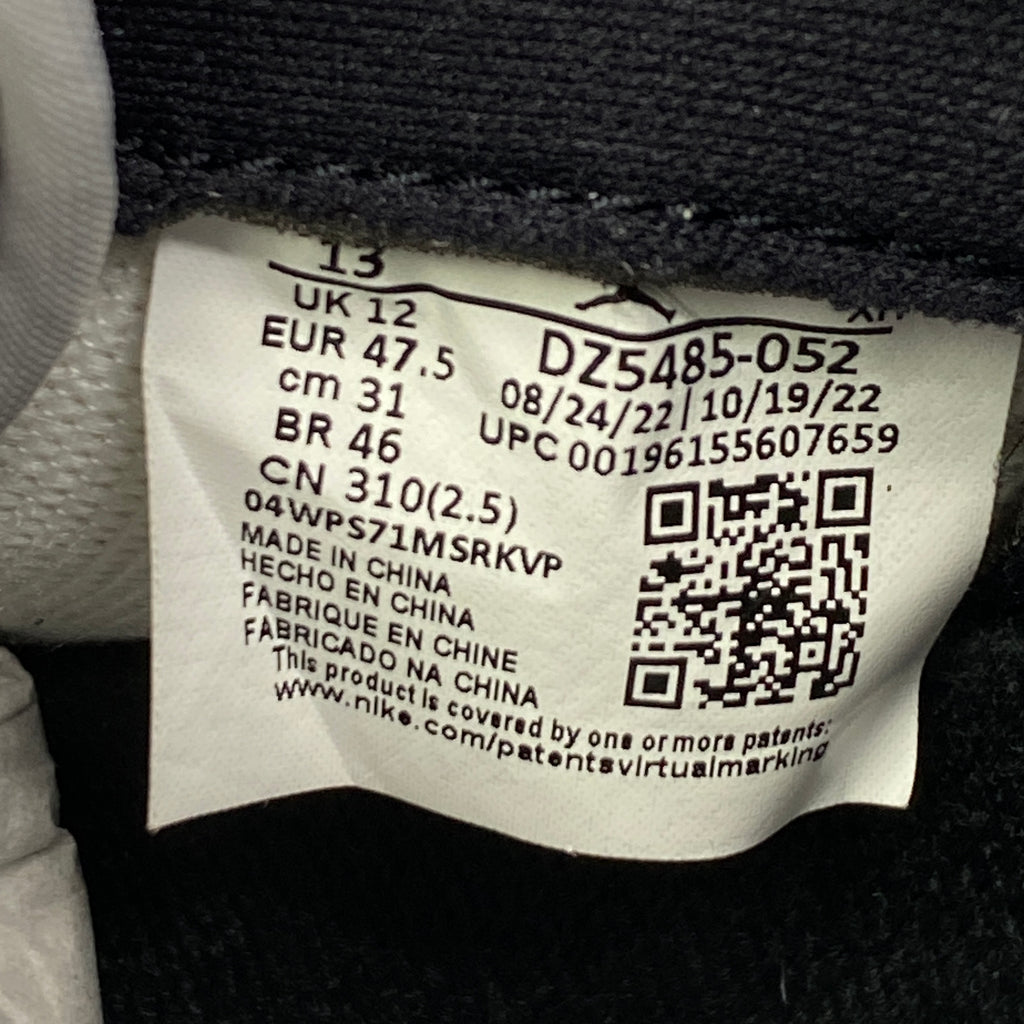 Air Jordan 1 Retro High OG "White Cement" 2023 Used Size 13