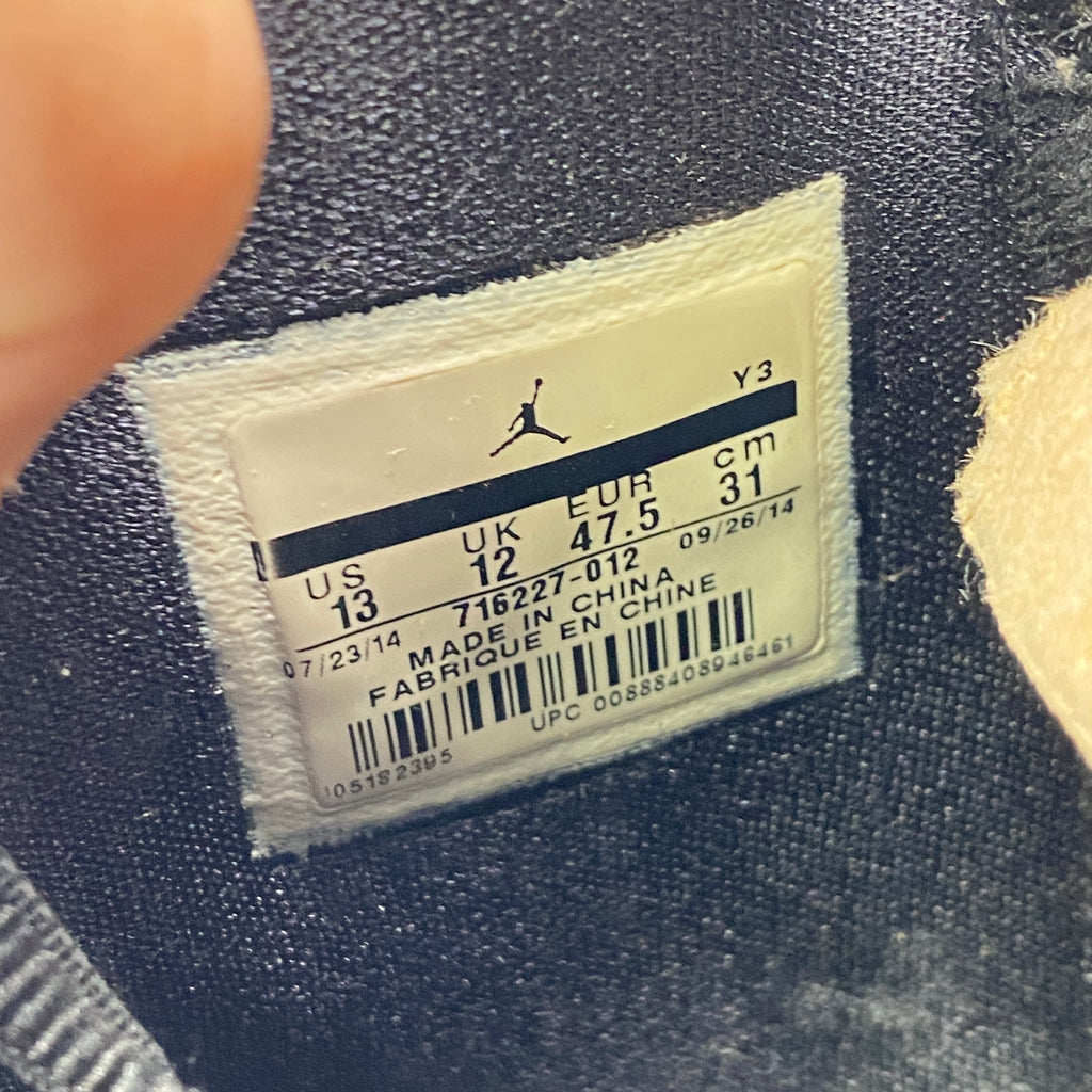 Air Jordan Melo M11 "Black Gold" 2014 Used Size 13