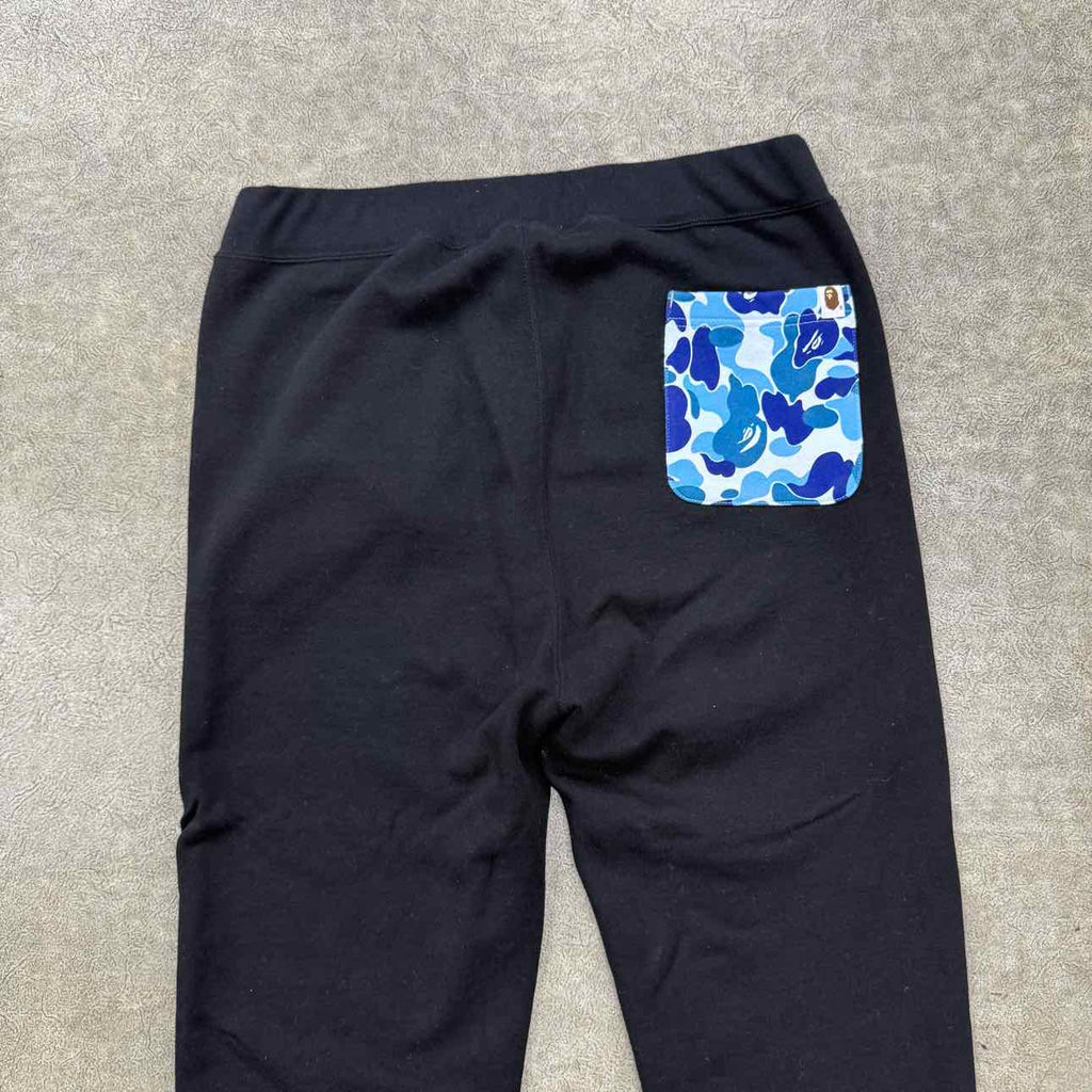 Bape Sweatpants "SHARK" Black Used Size XL Bape