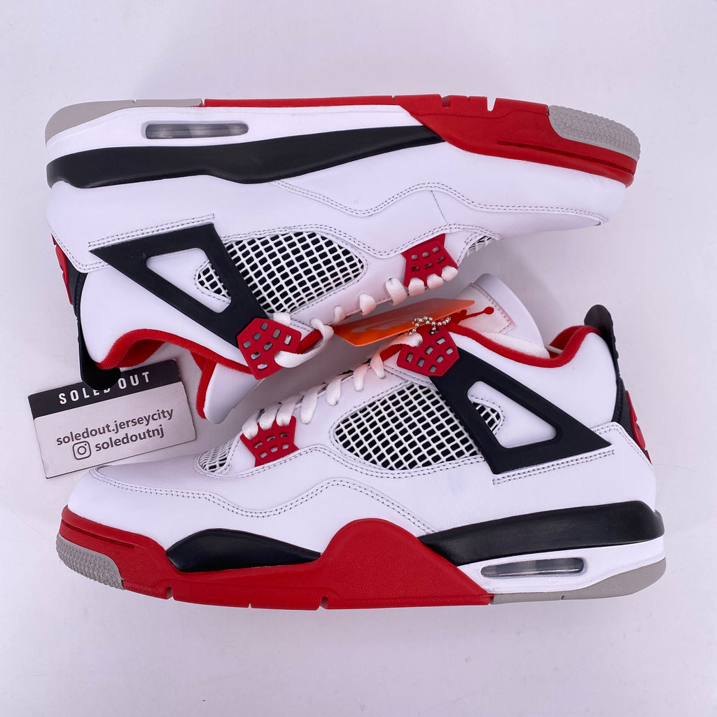 Air Jordan 4 Retro "Fire Red" 2020 New Size 12