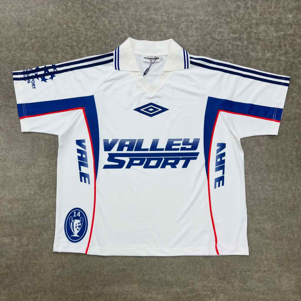 Vale Jersey "VALLEY SPORT DEPT" Blue New Size L