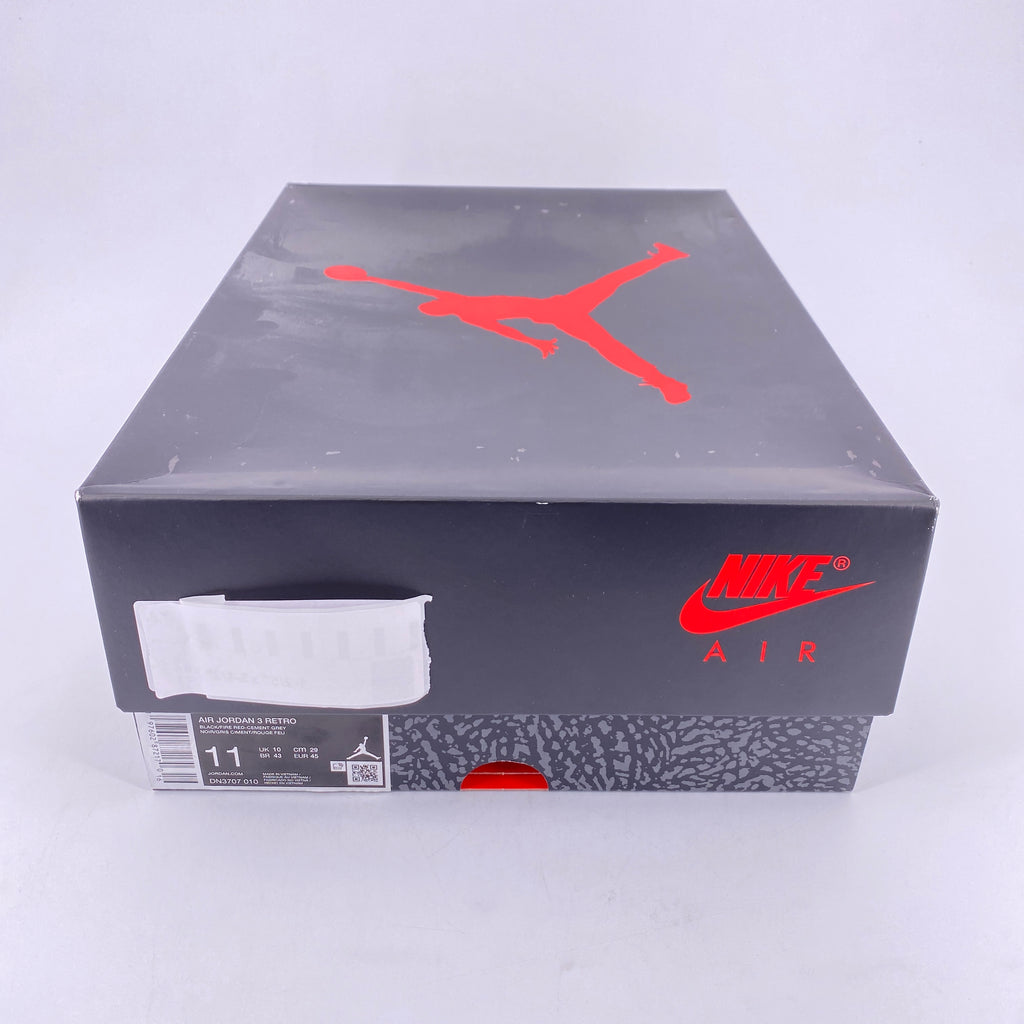 Air Jordan 3 Retro "Black Cement" 2024 New Size 11