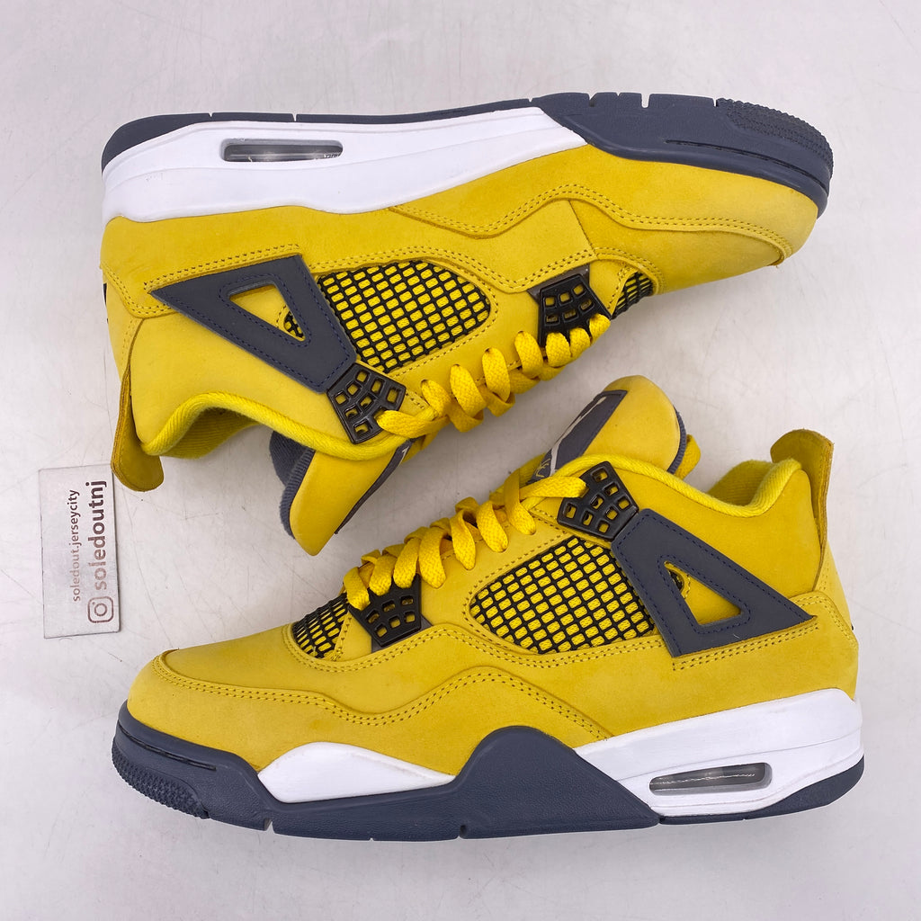 Air Jordan 4 Retro "Lightning" 2021 Used Size 9