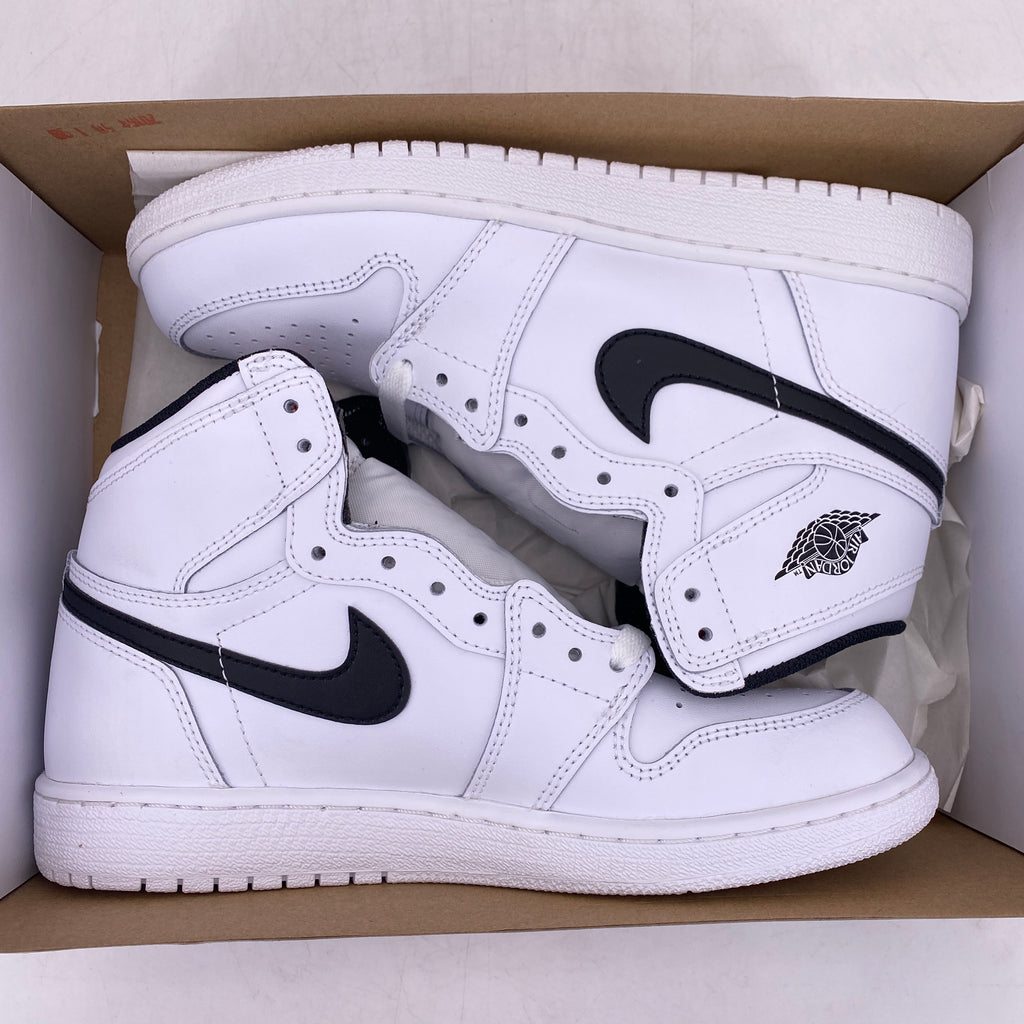 Air Jordan (GS) 1 Retro High OG "Ying Yang White" 2016 New Size 6Y