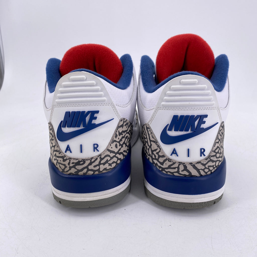 Air Jordan 3 Retro "True Blue" 2016 Used Size 10