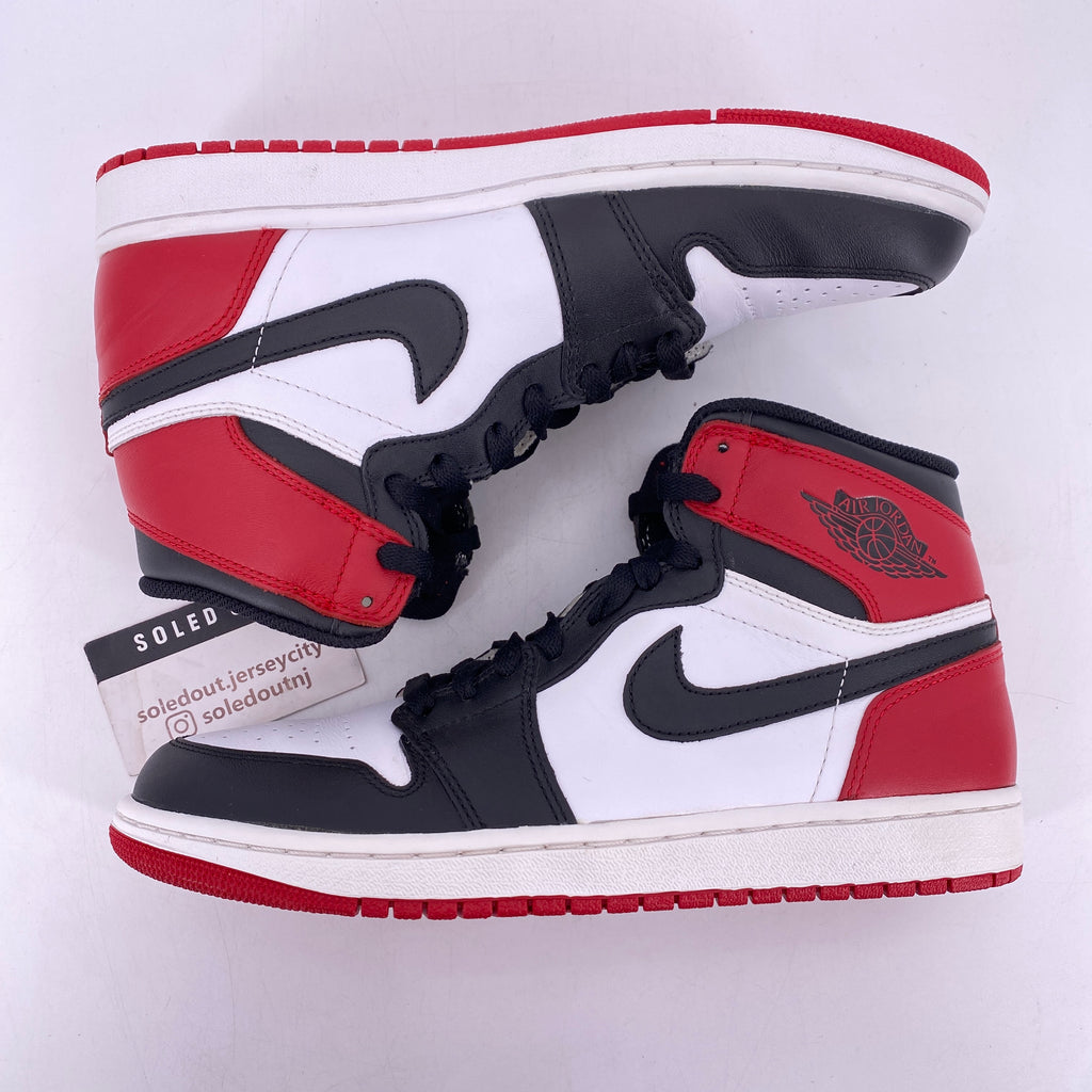 Air Jordan 1 Retro "Black Toe" 2013 Used Size 9