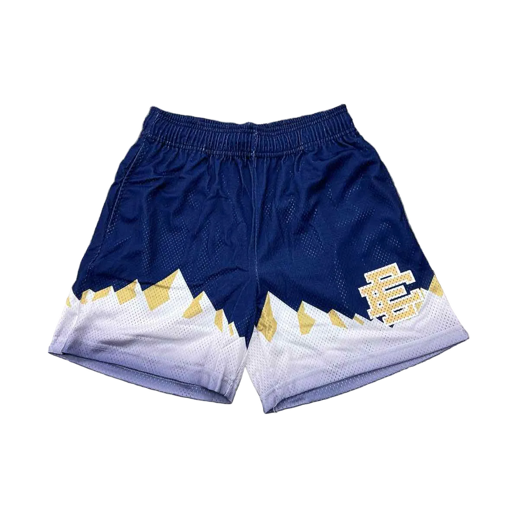 Eric Emanuel Mesh Shorts "NAVY SUMMIT" New Size S