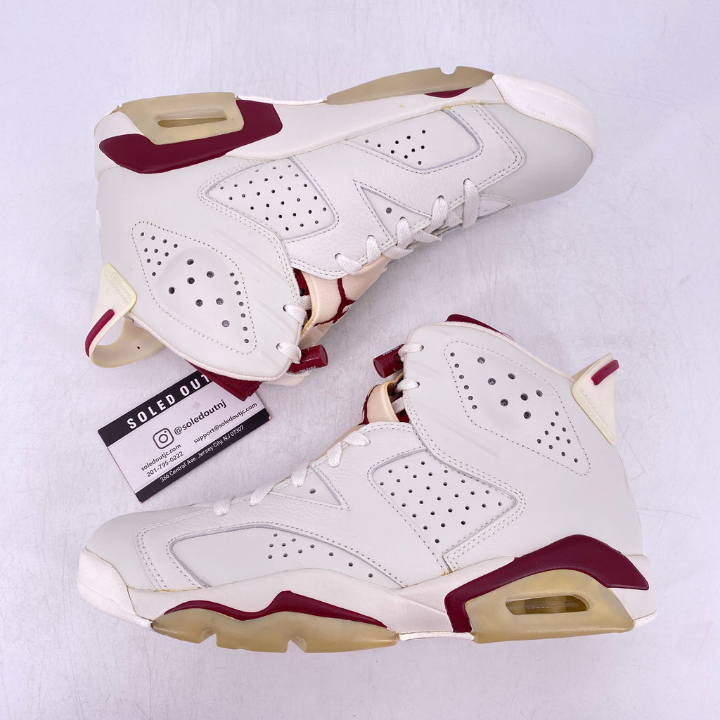 Air Jordan 6 Retro "Maroon" 2015 New Size 8.5