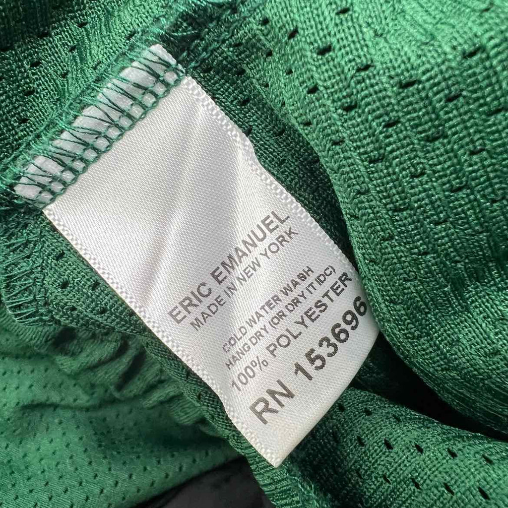 Eric Emanuel Mesh Shorts "BASIC LOGO" Forest Green New Size M