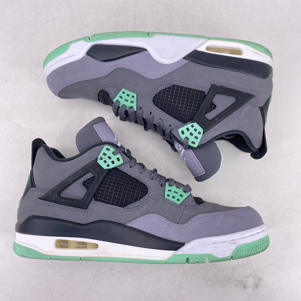 Air Jordan 4 Retro "Green Glow" 2013 Used Size 9